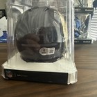 Isaac Bruce Autographed  Hof Inscription Throwback Mini Helmet Beckett Witnessed