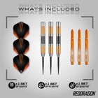 Red Dragon Amberjack Series Darts Set With Flights And Shafts  stems  23g