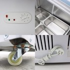 Second Hand  Ice Cream Showcase Hard Ice Cream Freezer Cabinet 220v 10 Pans