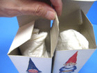 2 Vtg Twincraft Gnomes Soaps Gnoma   am   Gnoman X Rien Poortvliet 3 Oz Orig Boxes