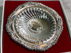 Vintage Silver Plated Georgian Reprduction Norwood Dish 6 