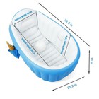 Baby Inflatable Bathtub  Portable Travel Baby Infant Bath Tub Toddler Bathtub   