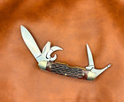 Bsa Boy Scout Official Licensed Stainless Steel Deluxe Pocket Knife 5 Multi-tool