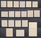 Bohemia   Moravia 1939 Mnh Mi 1-19   17ls  Sc 1-19 German Protectorate  v    