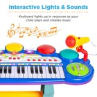 37-key Kids Electronic Musical Instrument Piano Learning Toy Keyboard W multi   