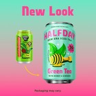 Halfday  Prebiotic Green Tea With Honey   Ginseng  12 Fl Oz Can 12