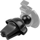 Apps2car Gps Mount  Air Vent 17 Mm Ball Mount Compatible With Garmin Nuvi Serie