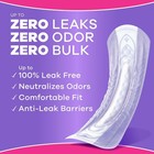 Always Discreet Adult Incontinence Pads Size 7 Ultra Absorbent Long Length-42 Ct