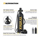 Trimix 2 0l Capacity Portable Mini Diving Scuba Lung Tank Equipment Fit 35 Mins