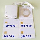 Usb Emv Smart Ic Chip Card Writer Reader - I2c Memory Sle5528 Sle4442 Sle4428