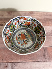 Chinese Floral Serving Bowl China Asian Antique 7 5 X 7 5 X 3 5 Excellent Shape