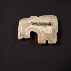 Vintage Lion Judah Pottery Pin Brooch Israeli Artist Eliezer Weishoff