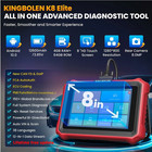 Kingbolen K8 Elite Car Obd2 Scanner Diagnostic Tool Key Ecu Coding Bidirectional