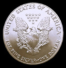 1988  American Silver Eagle  1  Oz   Pure Fine Silver Bullion Coin  999  Bu-unc
