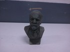 Vintage Soviet Lenin Bust     Metal Desk Statue  5  Ussr Russian Collectible