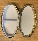 Vintage Old Antique Brass Pots Pill Boxs Trinket Decorative Display Storage 
