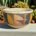 Kat And Roger Handmade 9 25    Studio Bowl Ceramic Clay Planter K r Los Angeles Ca