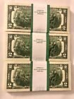 20 Pcs Crisp Absolutely New 2 Dollar Consecutive Bills Uncirculated 2017