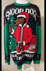 Snoop Dogg Merry Chrismizzle Ugly Christmas Sweater Multi-color Unisex Large