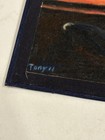 Unique People At Bar Original Fantasy Art Drawing Sketch Artist Signed Tony