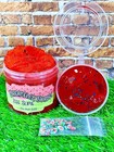 Watermelon Sorbet Jelly Slime  crunchy  stretchy  Scented slime Shops asmr