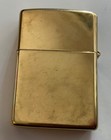 Dusty Hill Zz Top Personally Owned   Used Gold   Silver Zippo Lighter 1993