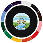 Country Brook Design   1 2 Inch Black Polypro Webbing  50 Yards