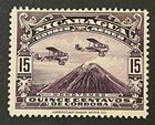 Travelstamps  Nicaragua Air Mail Stamps Scott  c18 - 15c Mint Mogh