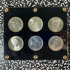 1935-1967  Canada 6x  1 Dollar Set In Capital Plastic Holder Lot b2648 Silver 