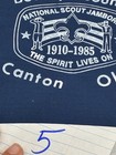 Vintage 1985 Buckeye Council Boy Scout Neckerchief National Jamboree Canton Ohio