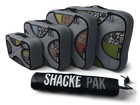 Shacke Pak - 4 Set Packing Cubes - Travel Organizers With Laundry Bag