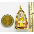 Thai Amulet Buddha Luang Pho Sothon Pendant Real Gold Plated Waterproof Casing