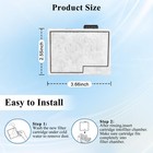 Small Replacement Filter Cartridges For Aqueon - 8 Packs Aquarium Fish Tank Filt