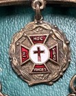 Vintage Knights Templar Field Day Badge medal  Providence Ri