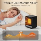 Space Heater  Portable Mini Heater For Indoor Use  500w Fast Heating Small Desk