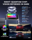 4k Dash Cam Front And Rear Dash Camera Car Dvr Video Recorder  128gb Tf Wifi App