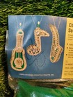 Leewards Christmas Sounds Instruments Vintage Sequin Bead Christmas Ornament Kit