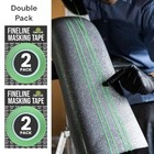 Lime Line 1 8  Width Green Fineline Paper Masking Pinstriping Tape - Pack Of 2
