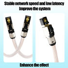 Hifi Silver Plated Ethernet Cable Cat8 High Speed Lan Cables Rj45 Network Patch