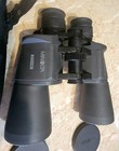 Binoculars Minolta Zoom Standard Ez 8x- 20x50 Binocular  With Case Vintage 