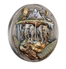 2026 Akupara  2 Ounce Antiqued Silver Coin  Pre Sale