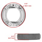 For Honda Xr200r Xr 200r 1981-1988 1990 1991 1993-2001 Front   Rear Brake Shoes