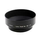 Lingofoto 52mm Metal Lens Hood 50   1 4 Lens Shade For Nikon 50mm F  1 4 Lens