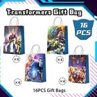 16 Pcs Transformers Party Decoration Transformers Party Favors Loot Bag Gift Bag