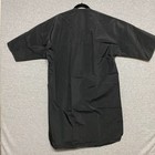 Goldwell Colorist Smock Black Nylon Black Snap Front New 351684as Salon Dye Coat
