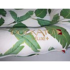 Dockatot Deluxe  Lounger 0-8m White Green Good Tropical Banana Leaf Print Cotton