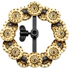 Meinl Headliner Series Hand Hammered Brass Jingles Hi-hat Tambourine Double Row