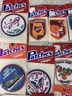 Vintage 18 Souvenir State Travel And Attraction  Patches Voyager  Lot Collection