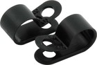 Allstar All18313  Set Of 10 Black Nylon Nylon Line Clamps 1 2in 10pk Performance