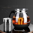 Stainless Steel Tea Infuser Extra Fine Mesh Loose Leaf Strainer Chain Hook